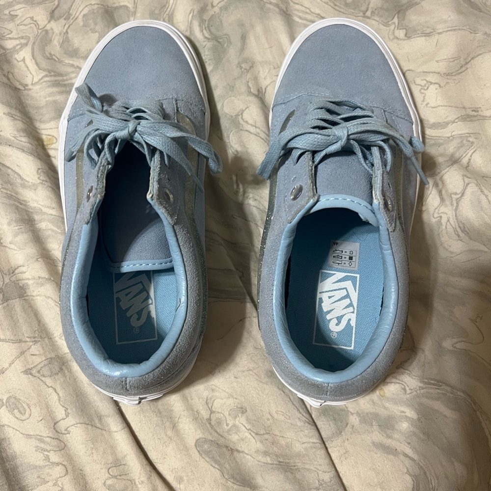 Light blue vans